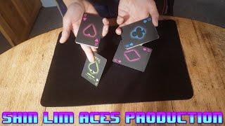 Shin Lim four aces production tutorial. Beginners cardistry and card magic tutorial.