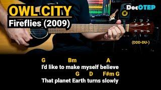 Fireflies - Owl City (2009) Easy Guitar Chords Tutorial with Lyrics