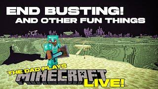 Let's get those wings! - The Dad Plays Minecraft Live!