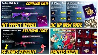 Big Update | M4 Fool Hit Effect | A11 Royal Pass Full Rewards | 3,6 update Here | Next UC Up Event