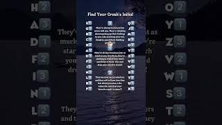 Find Your Crush’s Initial #initials #shorts #crush