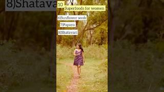 10 Superfoods for women |check the description for more | #superfood #women #health