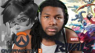 OVER WATCH IS DEAD.. MARVEL RIVALS KILLED IT ( marvel rivals launch trailer reaction )