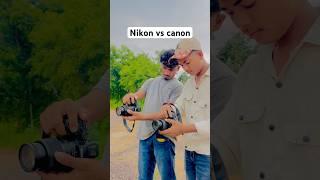 Nikon vs Canon / Nikon z50 vs Canon R10 #shorts #namanphotography05 #youtubeshorts #photography