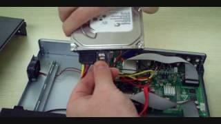 How to - Zmodo H9008UV Hard Drive Installation CCTV Security DVR System