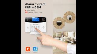 Tuya Smart Home Alarm PG505 GSM Residential Wireless House Alarm WIFI Anti -theft Alarm Systems