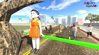 Franklin Play Sqiud Game In Indian Bike Driving 3D