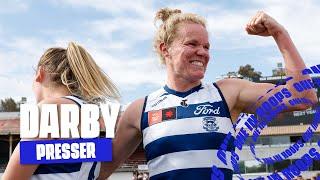 Kate Darby Press Conference | Prelim Final