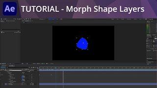 After Effects Tutorial - Morph Shape Layers