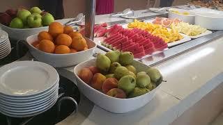 BREAKFAST AT THE ODESSA BEACH PROTARAS IN CYPRUS 