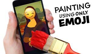 Can I make ART using ONLY EMOJI???