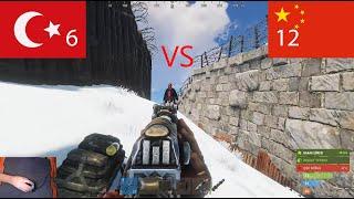 6v12 Efsane Online Raid Defense | Rust Türkçe | Deli Kıbrıslı