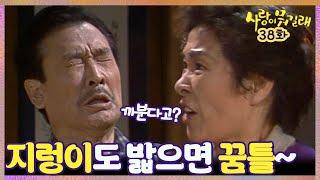 [#사랑이뭐길래] 38회| 대발이 아버지 눈치만 보고 살던 김혜자가 화를 내면?MBC920404방송