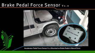 Brake Pedal Force Sensor V1.0  | SimTest Dynamics LLP