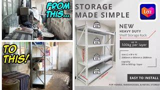 🟢 HEAVY-DUTY STORAGE ORGANIZER | SIMPLE HOME MAKEOVER