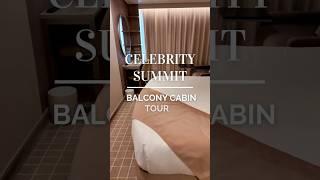 Come check out a balcony cabin on Celebrity Summit with us.  #cruise #shorts