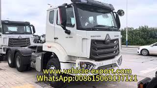 China Sinotruk Howo Nx tractor head 380hp for sale in Tanzania price