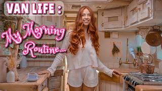 VAN LIFE: My Real Morning Routine Living Alone in a Tiny Home on Wheels 