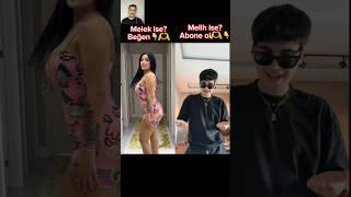 Kim iyi Yapmış?Melek Azad Melih Yıldırım Yeni TikTok Dans Videosu move ya bodynina sky dance #shorta