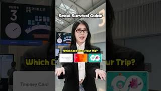 Seoul Survival Guide No.1 ㅣ T-money, WOWPASS, Climate Card