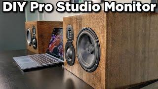 Ultimate DIY Studio Monitor Build - Design, Build, Measure