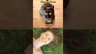 Cat Eye Vs The Universe Zoom In/Out Comparison #asmr #space #universe