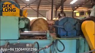 Hard wood 8ft spindleless veneer peeling machine in Sri Lanka