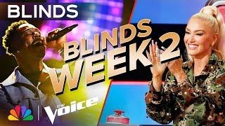 Unbelievable Blind Auditions from Week 2 | The Voice | NBC