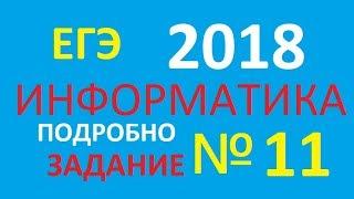 ЗАДАНИЕ 11. ЕГЭ по Информатике 2018. Рекурсия. ДЕМО