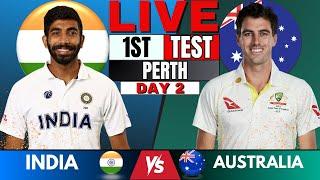 IND vs AUS : India vs Australia 1st Test live | Live Score & Commentary | IND vs AUS BGT 2024 Day 2