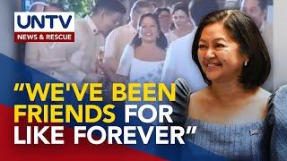 FL Liza Marcos sa viral wine glass issue kay SP Escudero: magkaibigan kami