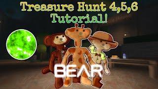 How To Obtain All *NEW* Treasure Hunt Badges In BEAR (Alpha)! | Week 2: Brick Bay Zoo!