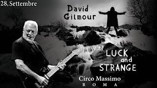 David Gilmour - Full Concert "Luck and Strange" Live @ "Circo Massimo 2024" Rome, 28.09.2024