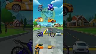please help me to find the car and bike!