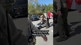 MIGHT GO TO JAIL FOR DRIVING A TOY CAR  #police #mexico #immigration #canada #policia