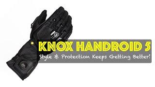 Knox Handroid 5 gloves, funky and protective, should be called "Terminator"?!