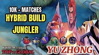 Gameplay Yu Zhong Jungler Hyper Build | 10K+ Matches [ Top 1 Global Yu Zhong ] KukkaiTH2_Smurf -MLBB