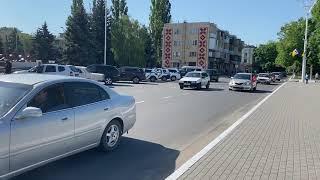 Город 24 .В Измаиле в День Победы прошел автопробег