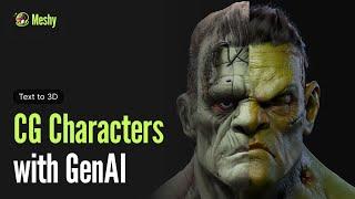 Mastering Lifelike CG Characters: Using Generative AI in Your 3D Workflow