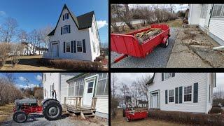 Demolishing Two Old Decks At The Farm House