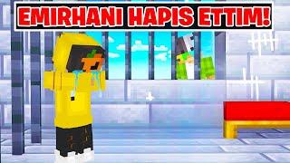 EMİRHANI YER ALTI BASESİNDE HAPİS ETTİM! @EmirhanCTN  -Minecraft