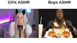 Girls asmr vs boys ASMR