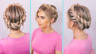 Super Easy Twist Crown Braid!!