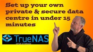 DIY NAS Data Center in 15 mins!  TrueNAS Setup Tutorial