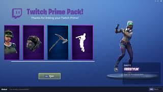 *NEW* TWITCH PRIME PACK #2 ITEM SHOWCASE - FORTNITE