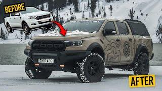 Ford Ranger to Raptor Build in 8 Minutes!