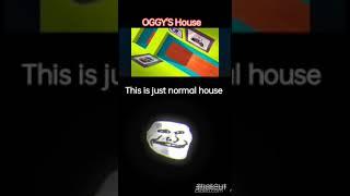 This is just a normal house Oggy's house X univers #shorts #tranding #oggy #music