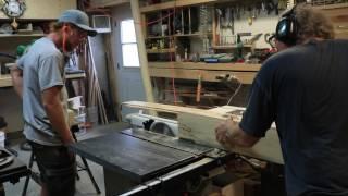 Resawing long boards