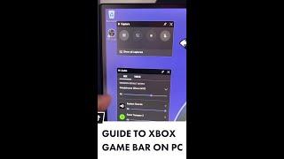 Xbox Game Bar on PC #Shorts