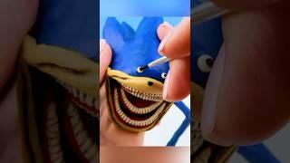 Making The Sonic Tapes with clay - CHAOS #clay #sonic #sonicthehedgehog #sonictapes